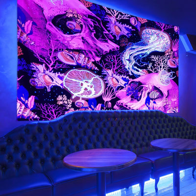 Boho Wall Schwarzlichtposter - Produktbild 21 - NiZED