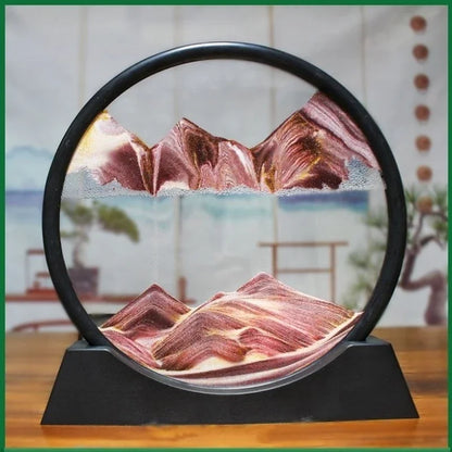 Deep Sea Flux – 3D Moving Sand Art