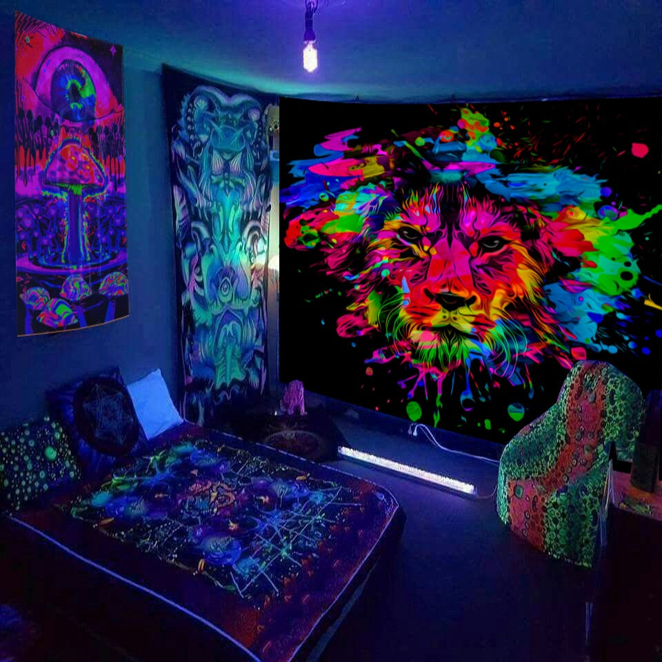 Starry Schwarzlichtposter