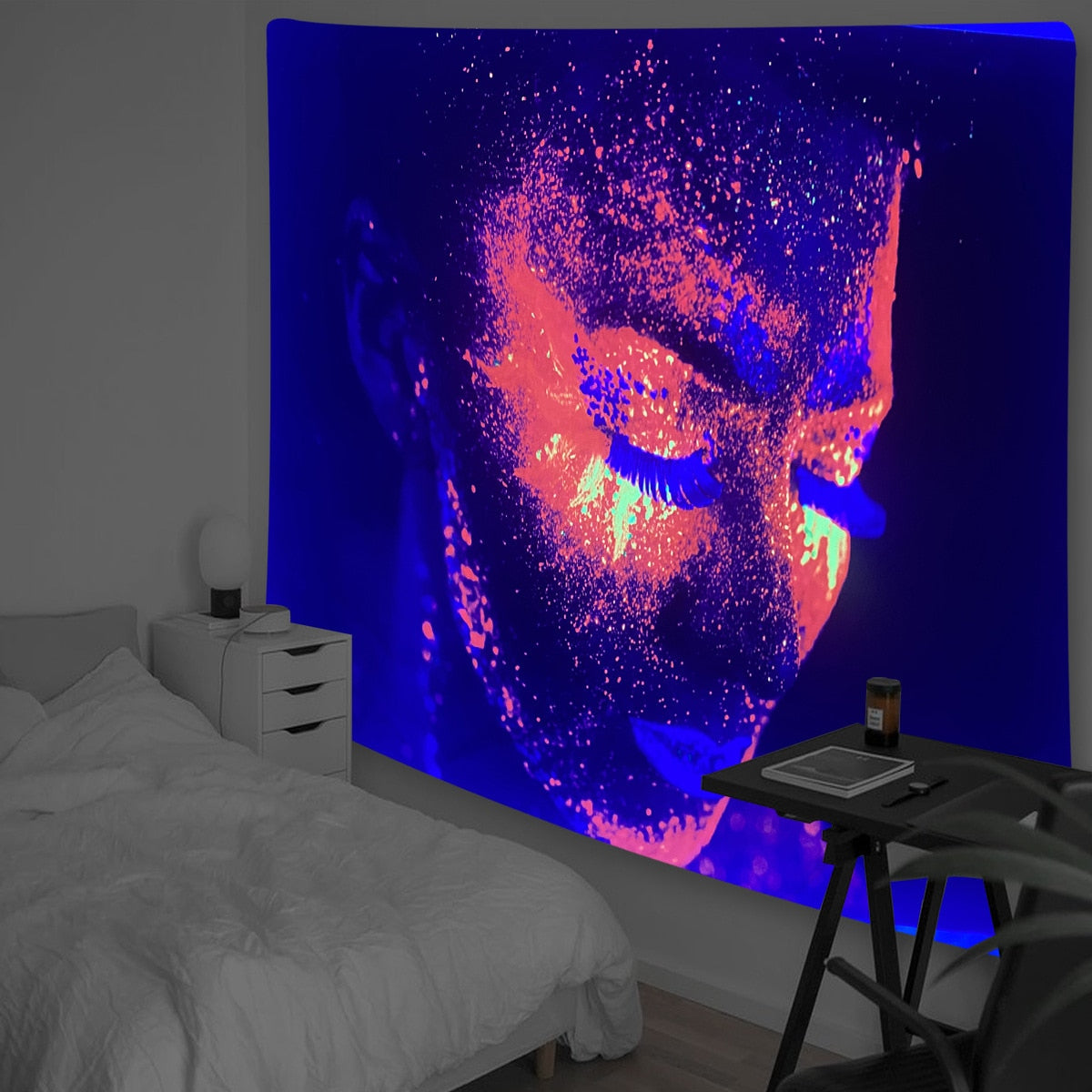 WARD Originaldesign Schwarzlichtposter