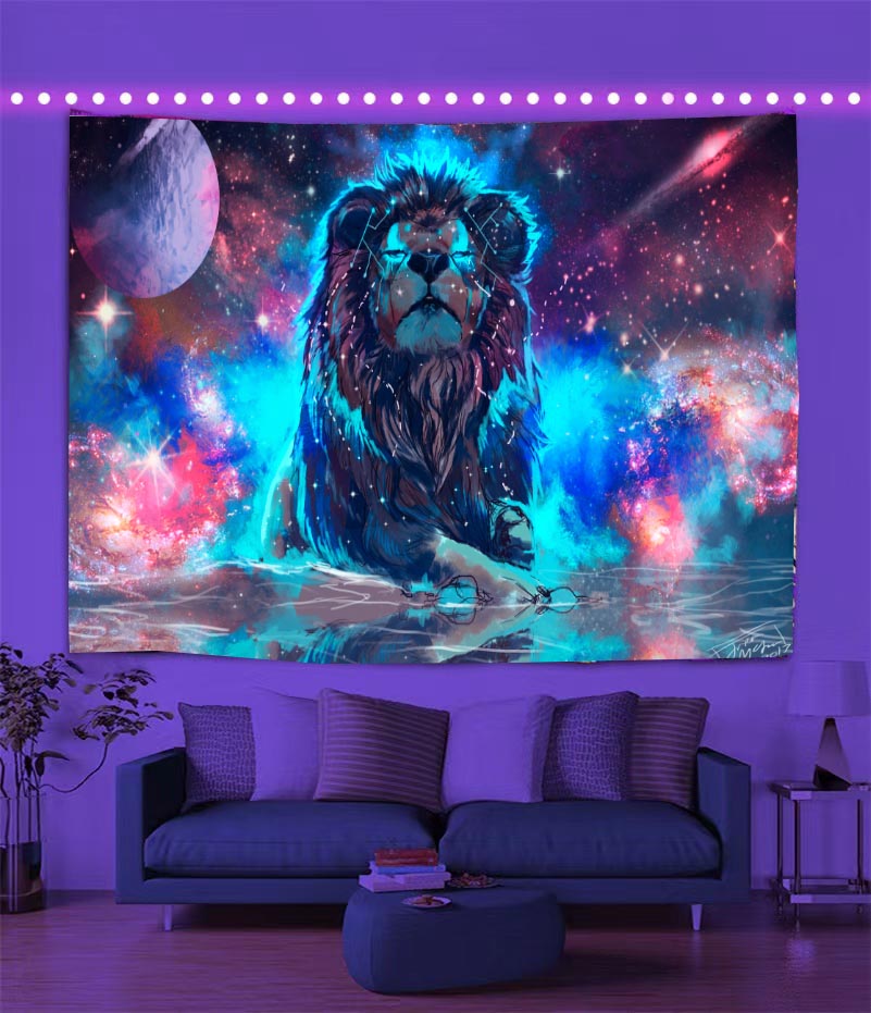 Kaviar Schwarzlichtposter