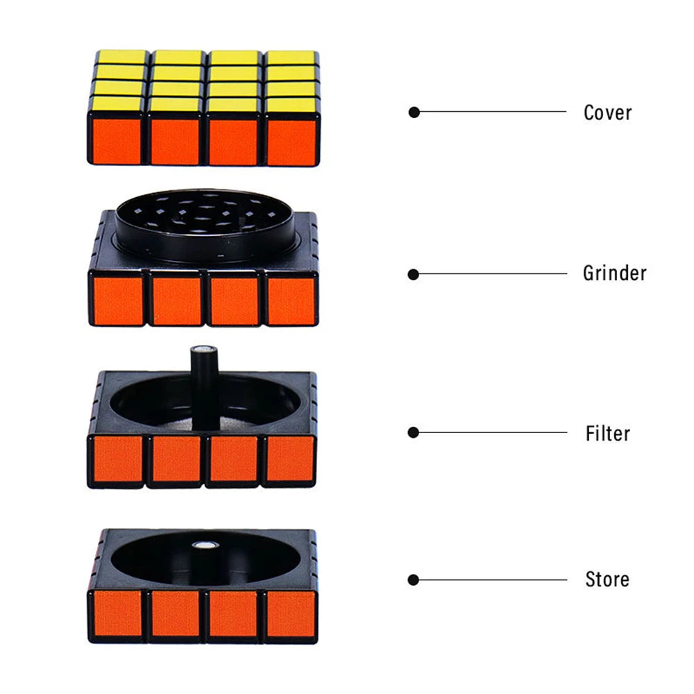 Magnetischer 4-Schicht Grinder