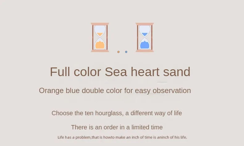 Cosmic Bamboo Glow – Fluorescent Hourglass Timer