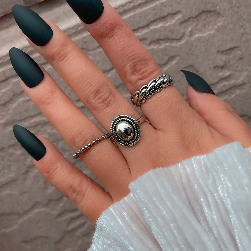 Ringset für Damen 2023 - Bohemian Fashion Schmuck