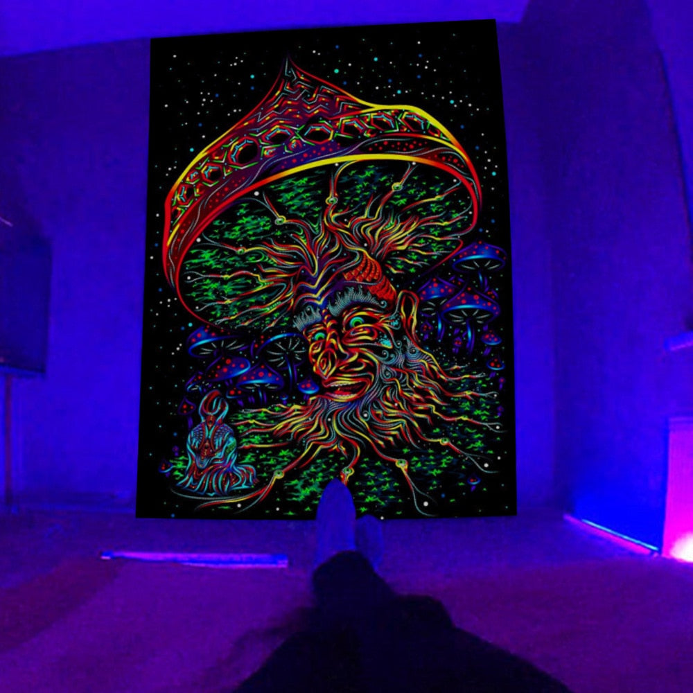 Starry Schwarzlichtposter