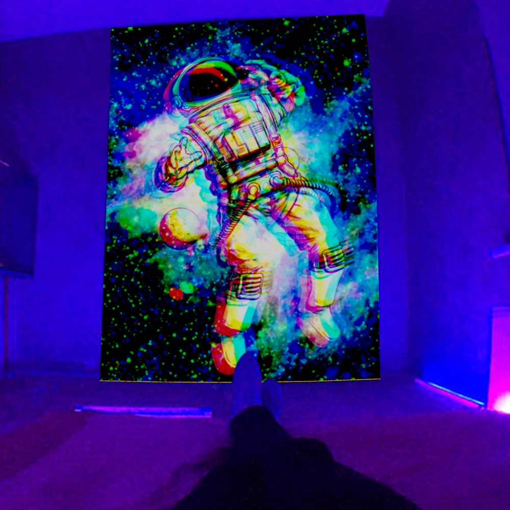 Starry Schwarzlichtposter