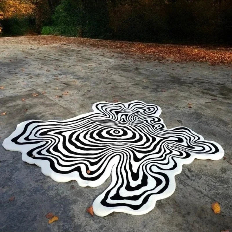 Regenbogen Teppich – Flauschiger Dopamin-Style