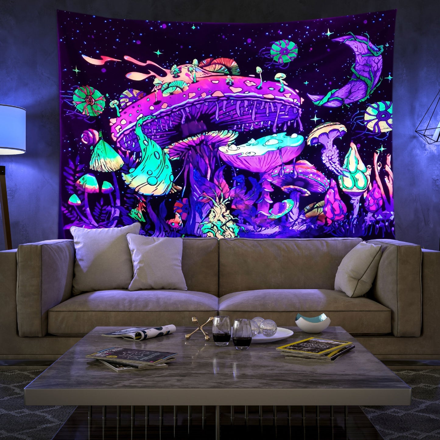 Unique Schwarzlichtposter
