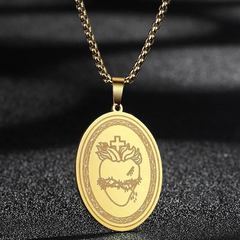 Hamsa Hand Von Fatima Anhänger Halskette - Handgefertigter Jerusalem Schmuck