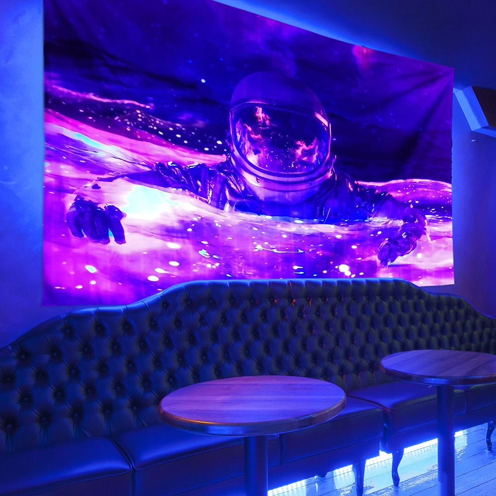 Boho Wall Schwarzlichtposter