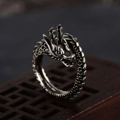Vintage Drachen von NiZED als Schmuck, Streetwear Accessoire und Geschenkidee