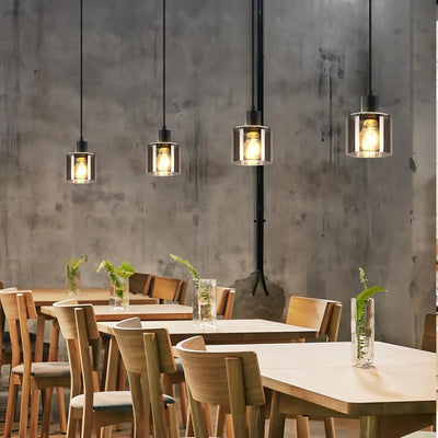 GLASS DROP – E27-GLASPENDELLEUCHTE IM VINTAGE-STIL