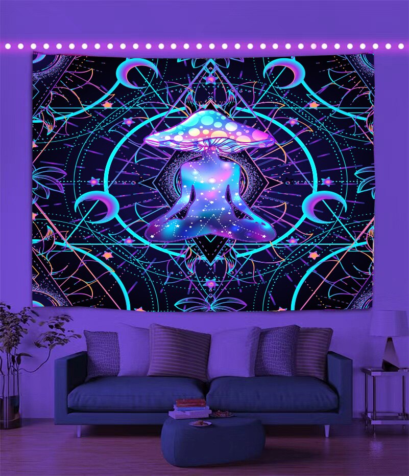 Kaviar Schwarzlichtposter