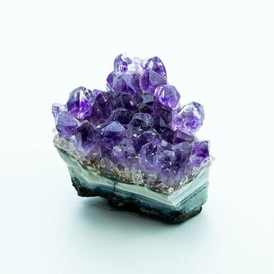 Natrliches Amethyst Cluster Geode Halskette - Produktbild 2 - NiZED