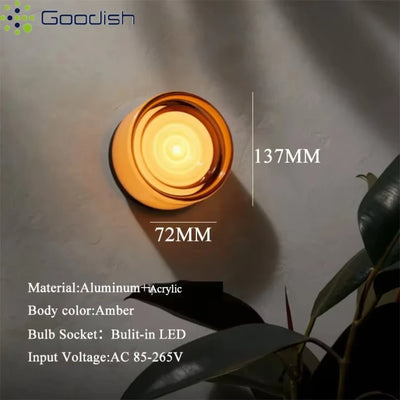 STONE ORBIT – RUNDE LED-WANDLEUCHTE