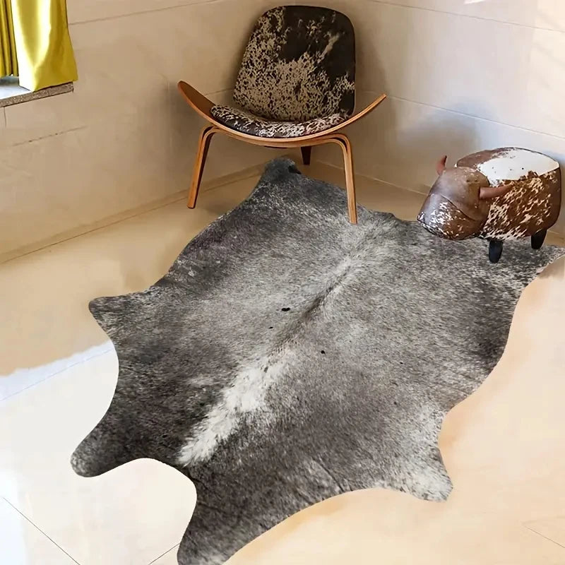 Kunstfell-Kuhfell Teppich – Wohnzimmer & Schlafzimmer