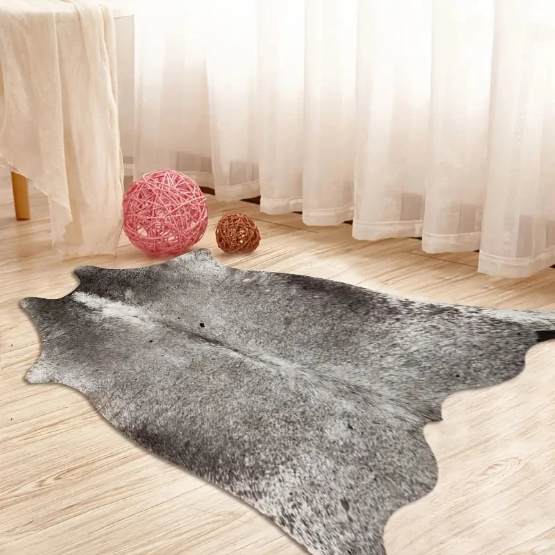 Kunstfell-Kuhfell Teppich – Wohnzimmer & Schlafzimmer