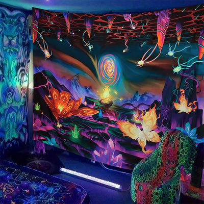 Trippy Kisses Schwarzlichtposter - Produktbild 26 - NiZED