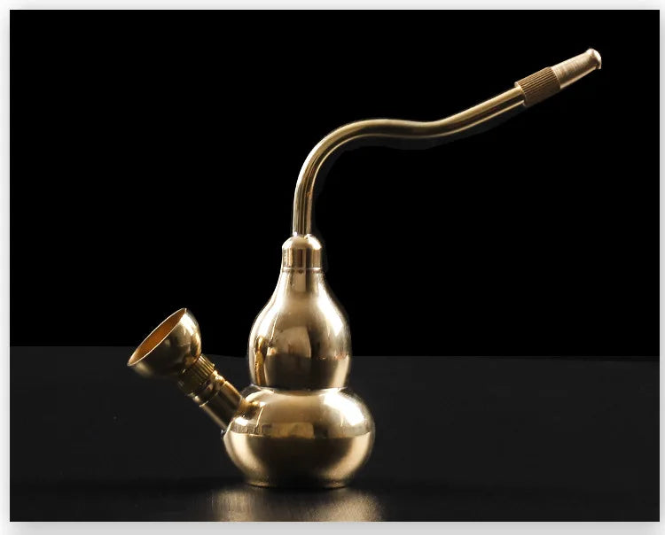 Golden Water Filter Pfeife – Retro Komplettset