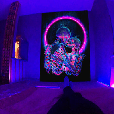 Boho Cloth Schwarzlichtposter - Produktbild 3 - NiZED