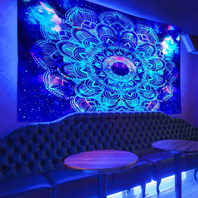 Boho Wall Schwarzlichtposter - Produktbild 2 - NiZED