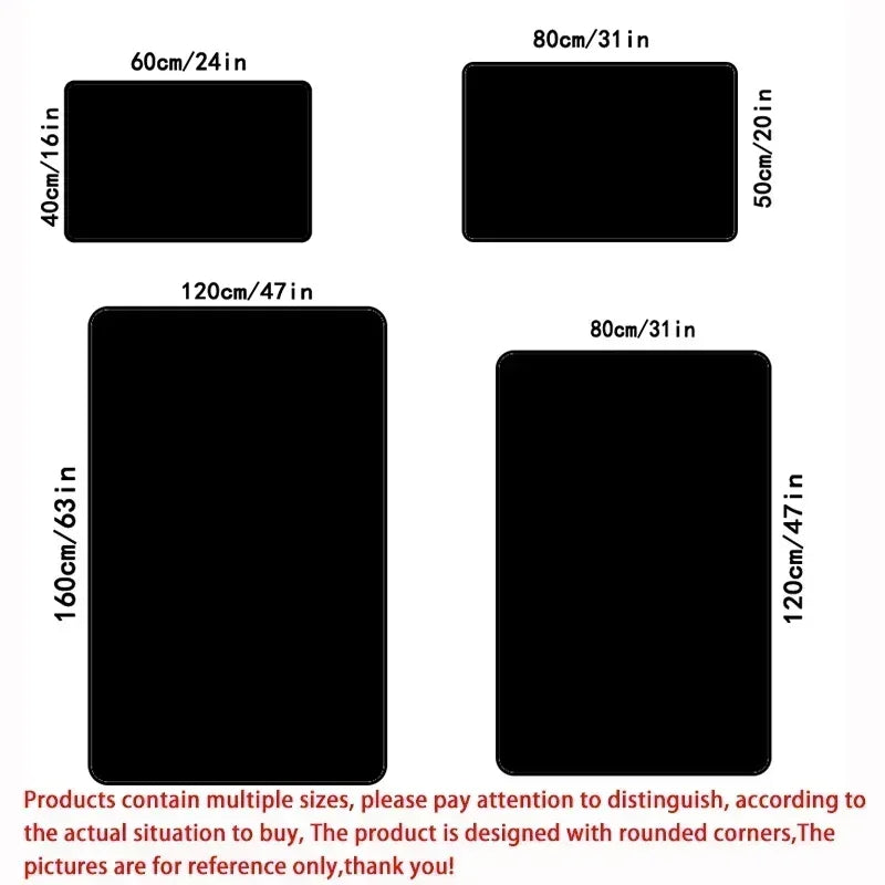 Ägypten-Style Abstrakter Teppich – Wohnzimmer & Schlafzimmer