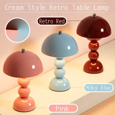 BUBBLE TOUCH – DIMMBARE MUSHROOM-TISCHLAMPE