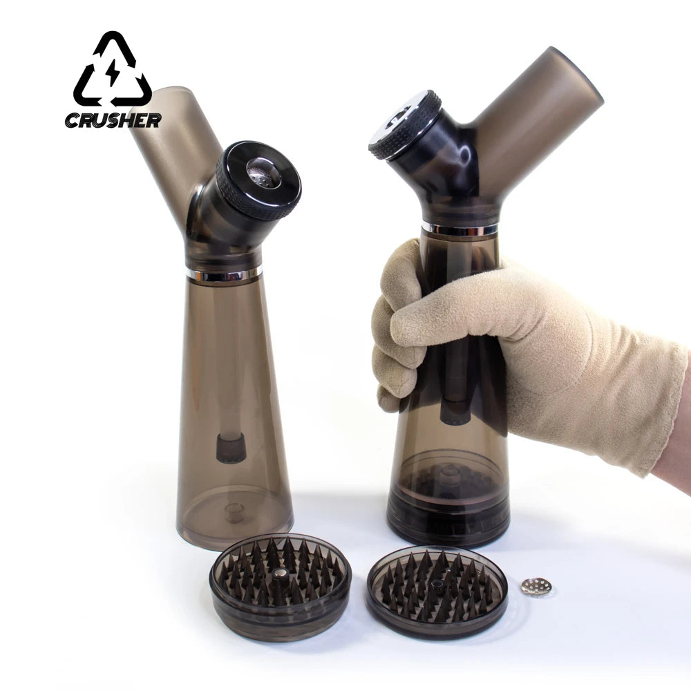 CRUSHER 2-in-1 Bong &amp; Grinder Set