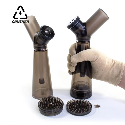 CRUSHER 2-in-1 Bong & Grinder Set