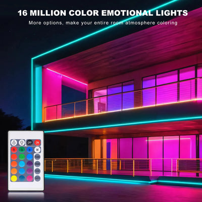 Neon Flex – RGB-Lichtband 1–5 m mit Fernbedienung