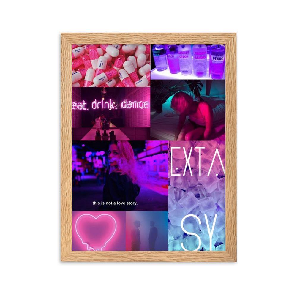 A Story about Extasy Gerahmtes Poster - NiZED