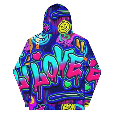Abstract Love Hoodie - Produktbild 2 - NiZED