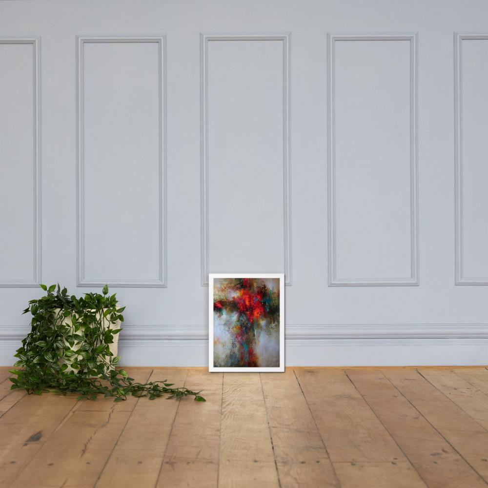 Abstrakt Artist - Gerahmtes Poster - NiZED