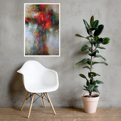 Abstract Artist Leinwand von NiZED als trippy Leinwand und psychedelische Wanddeko