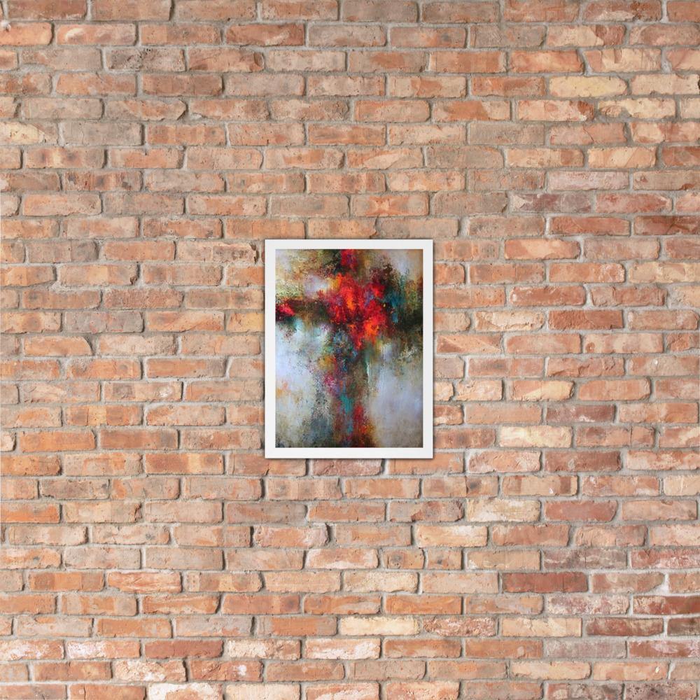 Abstrakt Artist - Gerahmtes Poster - NiZED