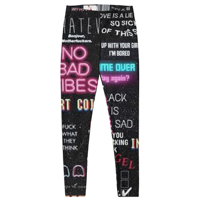 Bad Vibes Leggings von NiZED als Leggings, Rave Outfit und provokantes Streetwear Piece