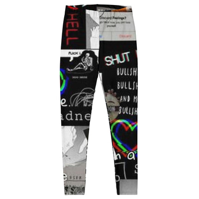 Salt Heart Leggings von NiZED als Leggings, Rave Outfit und provokantes Streetwear Piece