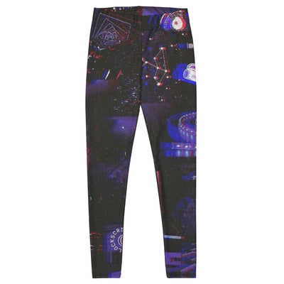 Purple Verse Leggings von NiZED als Leggings, Rave Outfit und provokantes Streetwear Piece