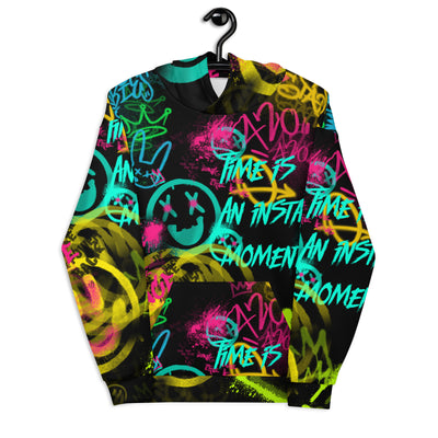 Funky Kapuzenpullover von NiZED als Streetwear Hoodie, Rave Hoodie und provokantes Outfit
