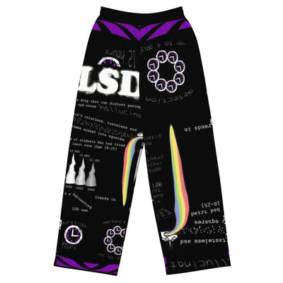 Statement Print Jogginghose von NiZED als Streetwear Hose fuer Rave und Club Outfit