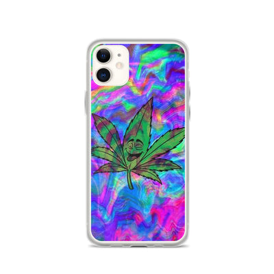 420 Gras - Trippy iPhone Handyhuelle von NiZED als Handyhuelle, Streetwear Accessoire und Geschenkidee