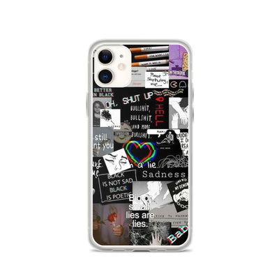 Black Design iPhone Handyhuelle - Produktbild 4 - NiZED