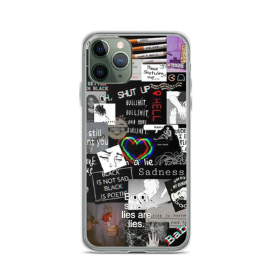 Black Design iPhone Handyhuelle - Produktbild 6 - NiZED