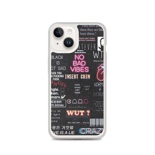 Bad Vibes iPhone Handyhülle von NiZED als Handyhuelle, Streetwear Accessoire und Geschenkidee Ansicht 2
