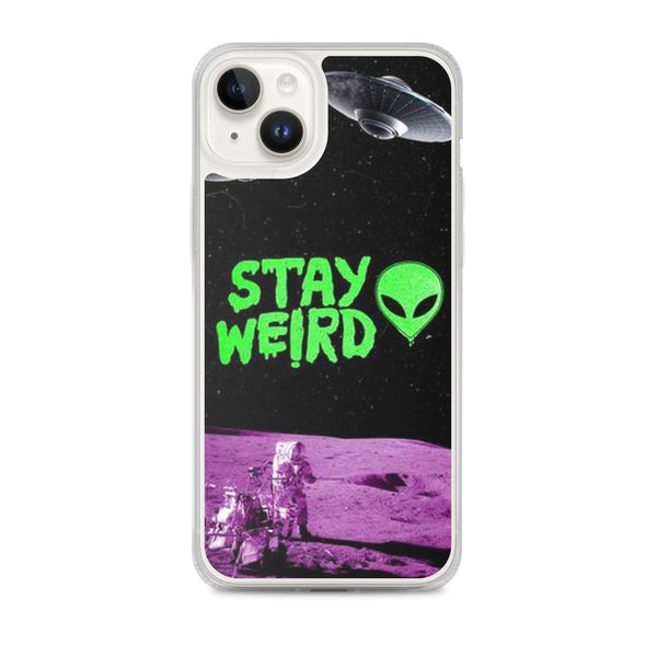 We live in Aliens iPhone case