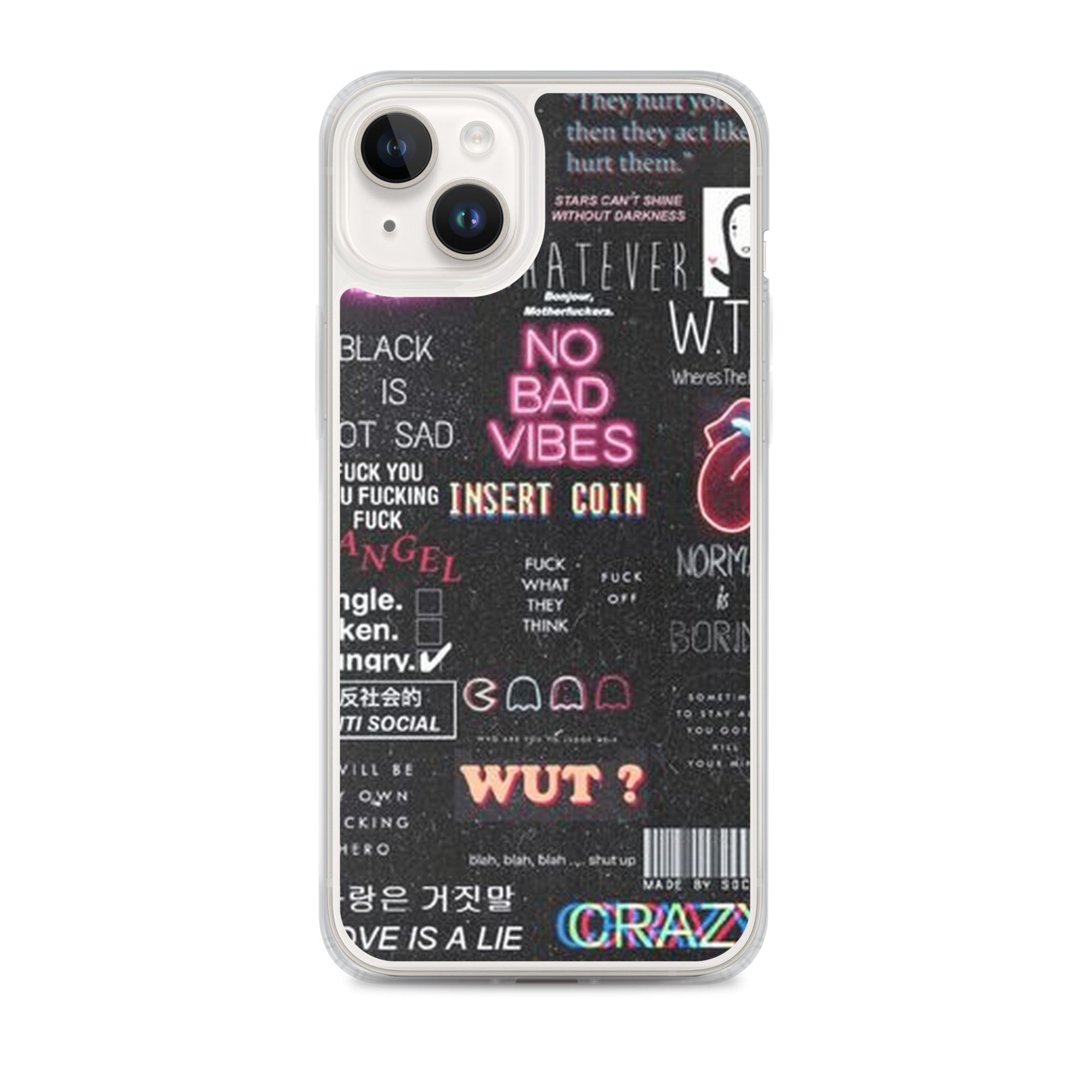 No bad vibes iPhone-Hülle