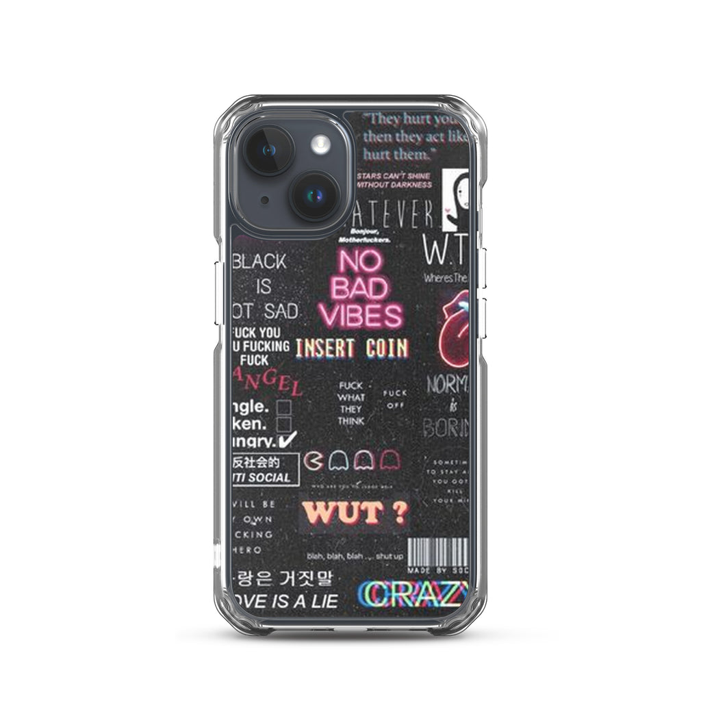 No bad vibes iPhone-Hülle