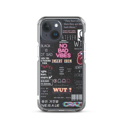 Bad Vibes iPhone Handyhuelle Halskette - Produktbild 41 - NiZED
