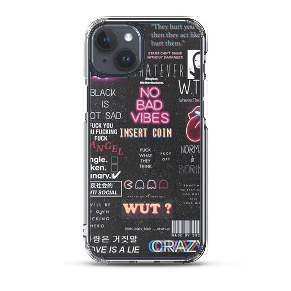 No bad vibes iPhone-Hülle