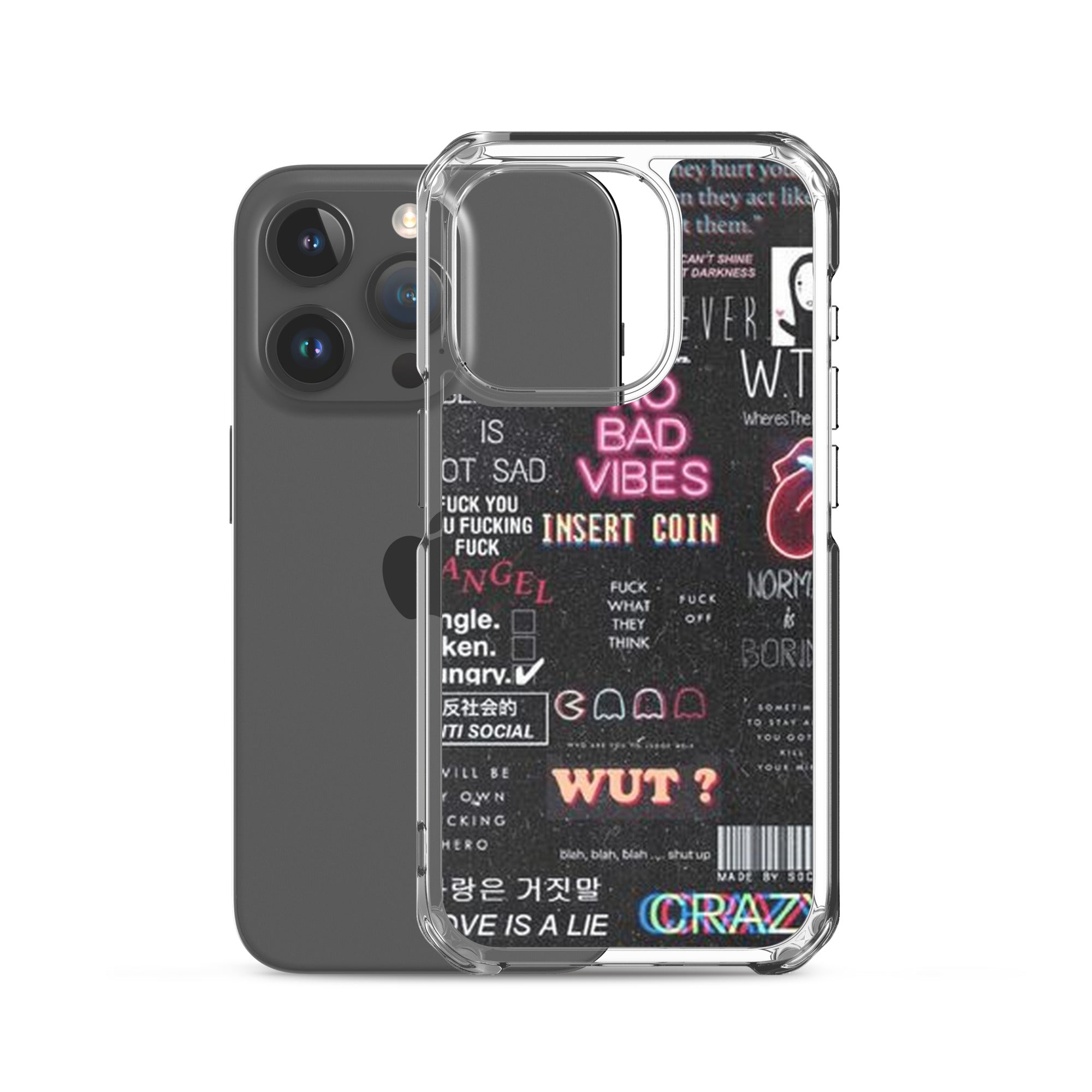 No bad vibes iPhone-Hülle